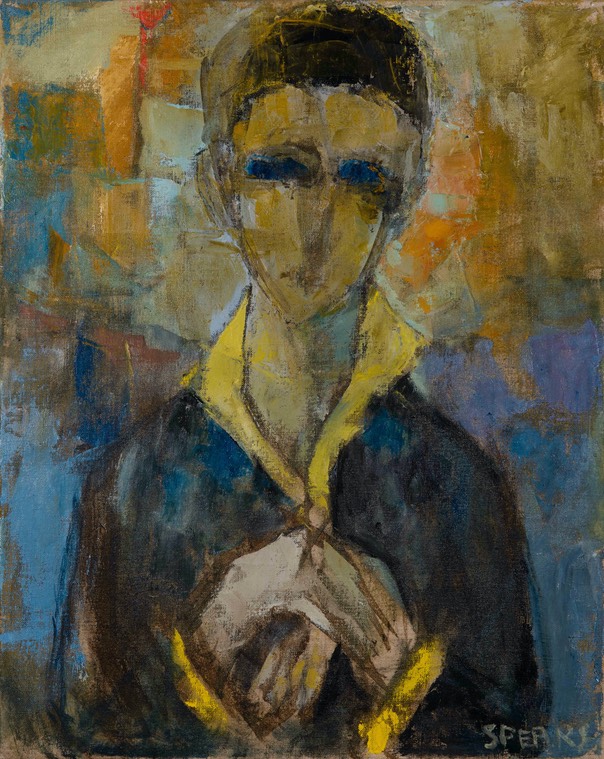 149 Boy at prayer 49x40