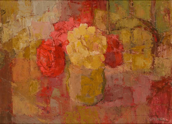 168 Red & yellow roses 44x59 Susanna UK