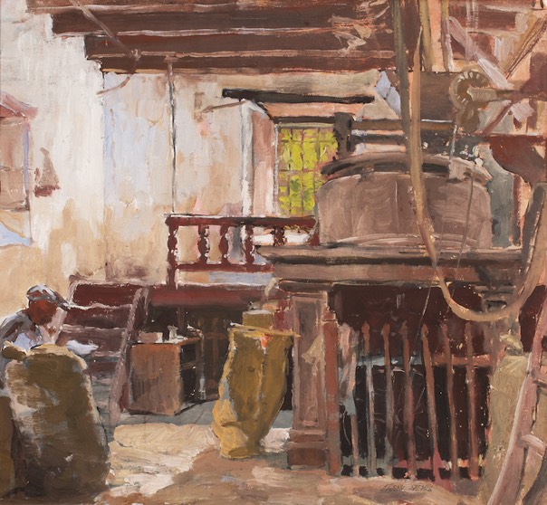 181 Workshop scene  40x44  Wilson  SABCY0055