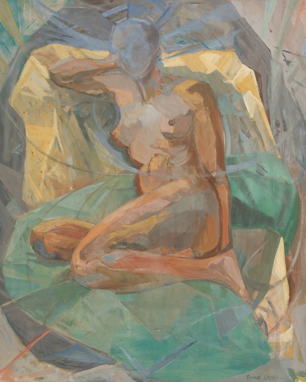 131 Reclining nude 75x60  Pondicherry  SA BFC0004