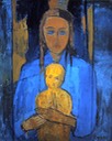 163 Blue Madonna 63x51 SA unknown