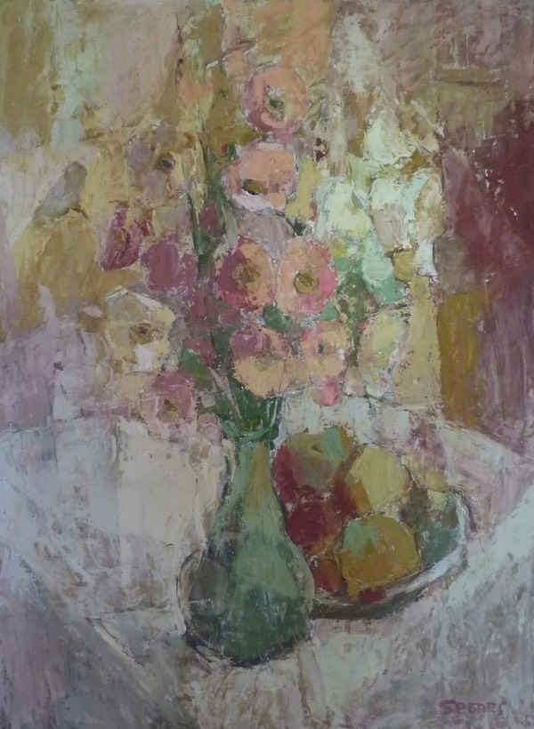 67Still life with flowers 74x45 SA Perold
