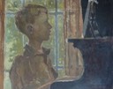 5 Boy at piano 49x40 Pondicherry