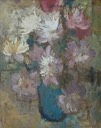 345 Still life with spring anemones 74x59   Peter Spence  SA
