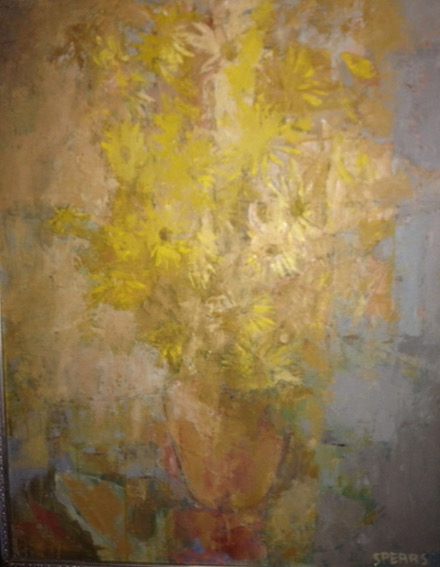 328 Yellow chrysanthemums 67x50  Johann Myburg SA