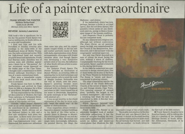 REVIEW Cape Times 1